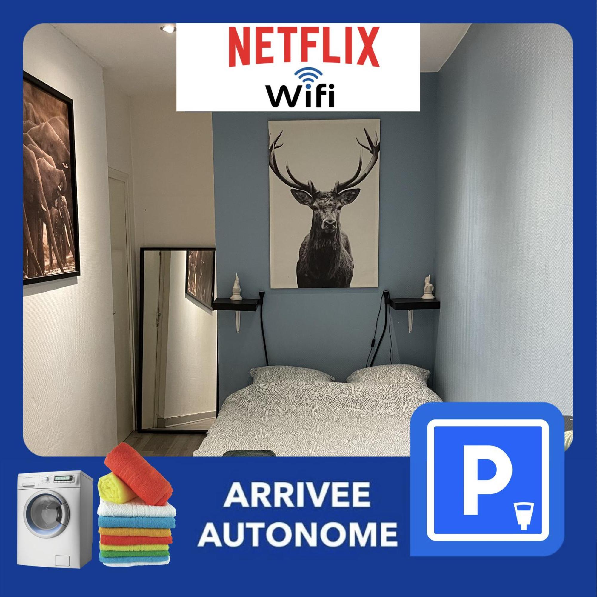 010 Chic & Cosy F1 29M2 Hypercentre Wifi Smart Tv Netflix Apartment Сент Етиен Екстериор снимка